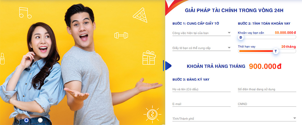 Hướng dẫn vay tiền Easy Credit không thế chấp Hướng dẫn vay tiền Easy Credit không thế chấp